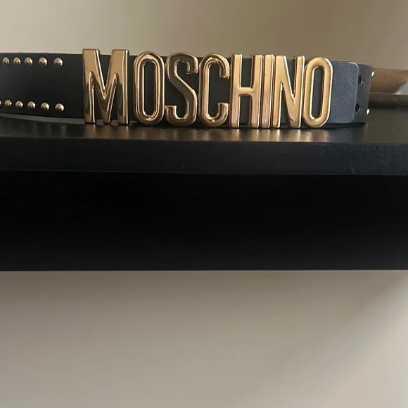 Moschino | Accessories | Moschino Womens Belt In Black With  display picture 3